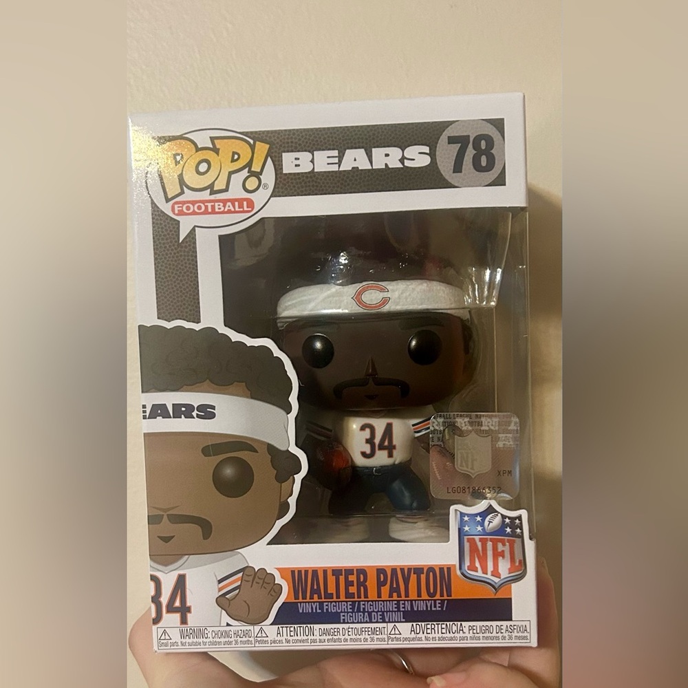 Walter Payton Funko Pop Vinyl Figure